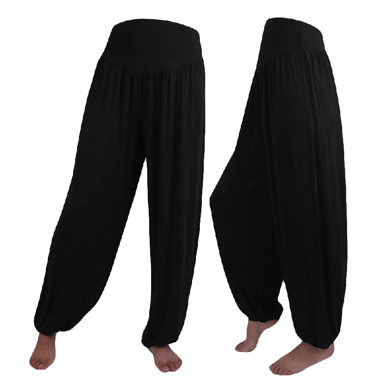 Womens Pants 2019 Elastic Loose Casual Modal Cotton Soft Sports Dance Harem Pants Ladies Trousers Wide Leggings Femme 8.13 Fashionable Embroidered Detail Leggings Womens Pants 2019 Elastic Loose Casual Modal Cotton Soft Sports Dance Harem Pants Ladies Trousers Wide Leggings Femme 8.13 Fashionable Embroidered Detail Leggings