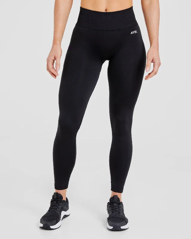 Adapt Seamless Leggings - Schwarz Stylish Winter-Ready Leggings
