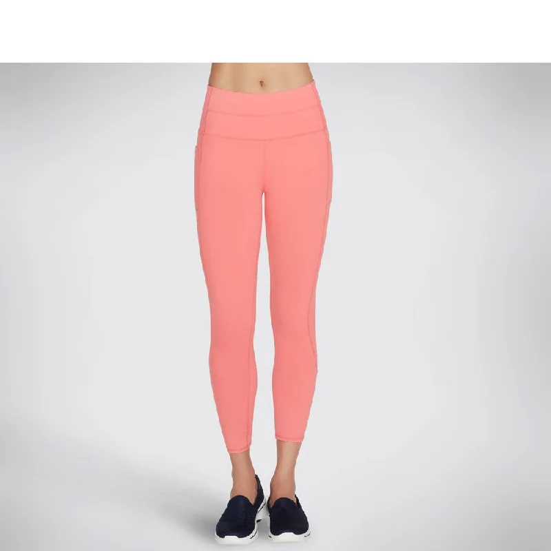 Skechers GOWALK Wear High-Waisted 7/8 Legging Chic Printed Yoga Pants