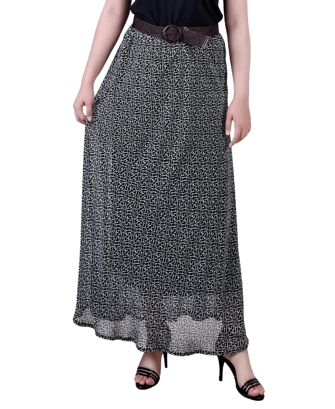 Petite Chiffon Maxi Skirts chiffon skirt lightweight