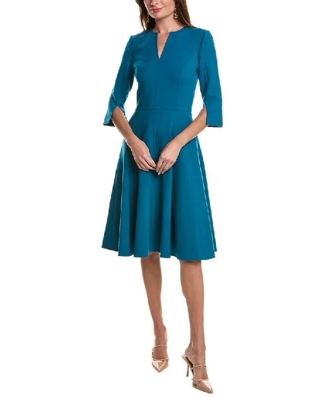 Oscar De La Renta Wool-Blend A-Line Dress Tunics Review highly