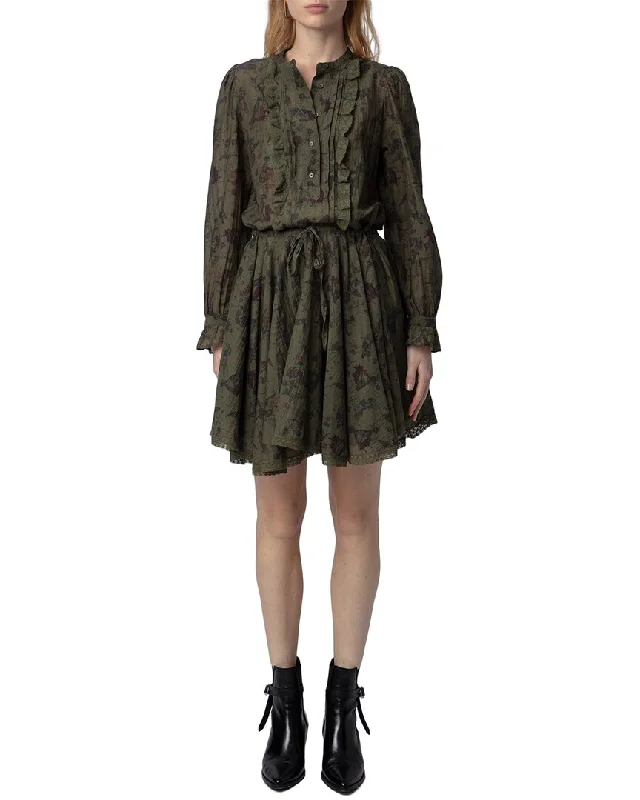 Zadig & Voltaire Ranil Dress Tunics Canvas sturdy