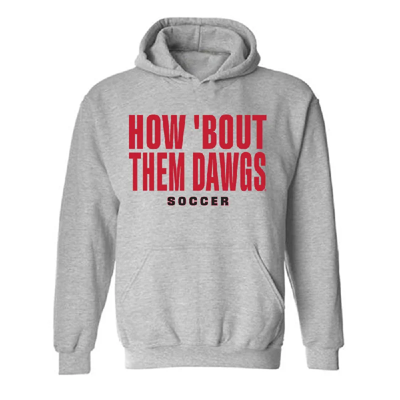 Georgia - NCAA Women's Soccer : Nicole Bidun - Classic Shersey Hooded Sweatshirt Hoodie with Back Slit Movement Comfort Georgia - NCAA Women's Soccer : Nicole Bidun - Classic Shersey Hooded Sweatshirt Hoodie with Back Slit Movement Comfort