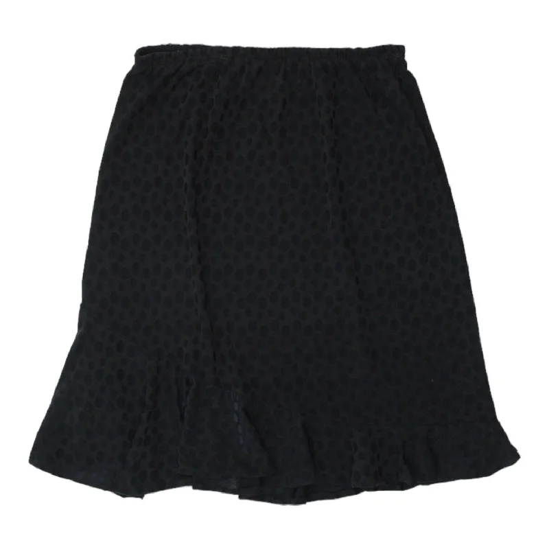 CP Company Womens Navy Blue Midi Skirt | Vintage Luxury High End Designer VTG corduroy skirt cozy