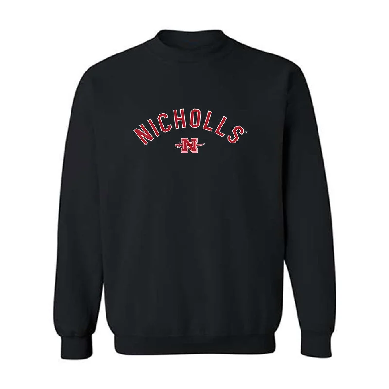 Nicholls State - NCAA Women's Soccer : Alena Lopez - Classic Fashion Shersey Crewneck Sweatshirt Hoodie with Ribbed Neckline Snug Warm