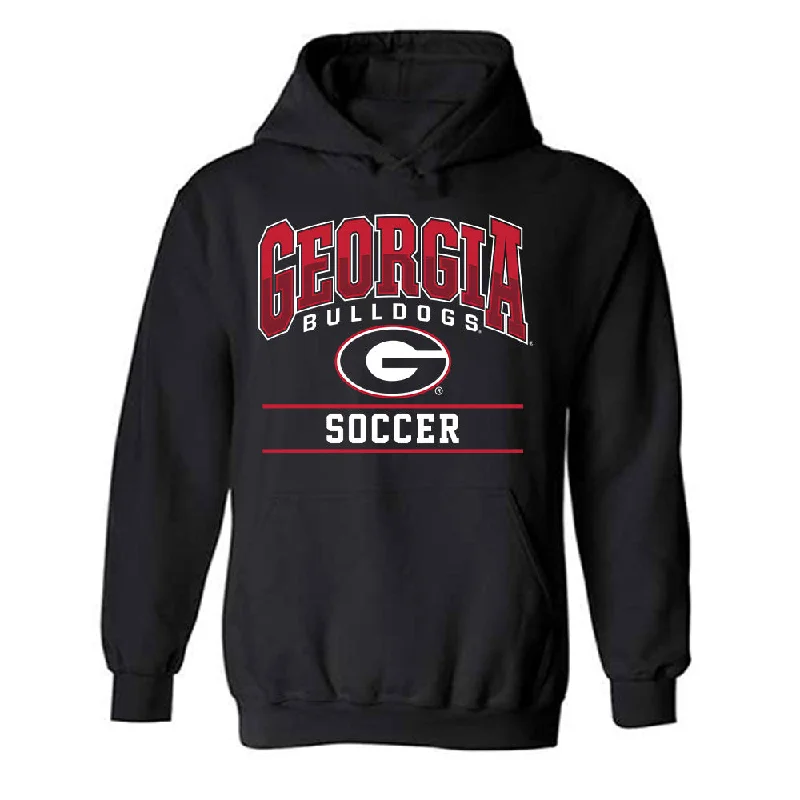 Georgia - NCAA Women's Soccer : Olivia Briede - Classic Shersey Hooded Sweatshirt Hoodie with Hem Ribbing Snug Secure Georgia - NCAA Women's Soccer : Olivia Briede - Classic Shersey Hooded Sweatshirt Hoodie with Hem Ribbing Snug Secure