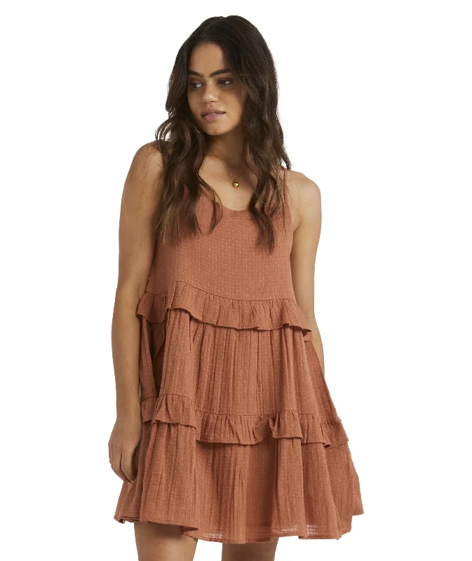 Billabong Venice Moon Dress Tunic Top Casual