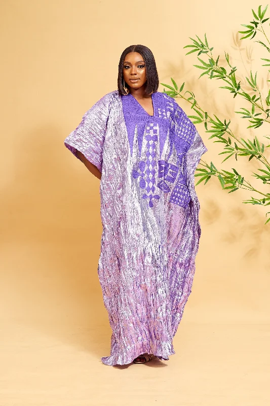 Erilyn Alake Agbada dress with a crinkle effect and intricate embroidery Tunics Winter warm Erilyn Alake Agbada dress with a crinkle effect and intricate embroidery Tunics Winter warm
