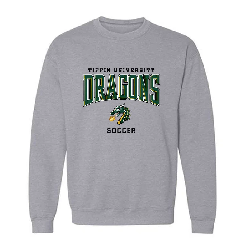 Tiffin - NCAA Women's Soccer : Aubree Lee - Crewneck Sweatshirt Hoodie with Emblem Brand Identity Tiffin - NCAA Women's Soccer : Aubree Lee - Crewneck Sweatshirt Hoodie with Emblem Brand Identity