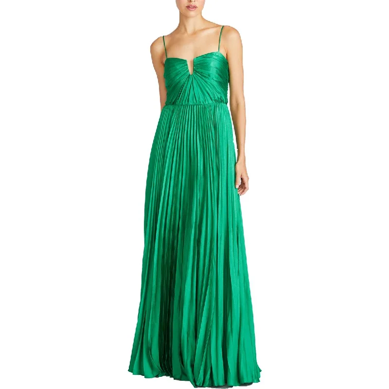 Womens Satin Full Length Evening Dress Tunics Winter warm
