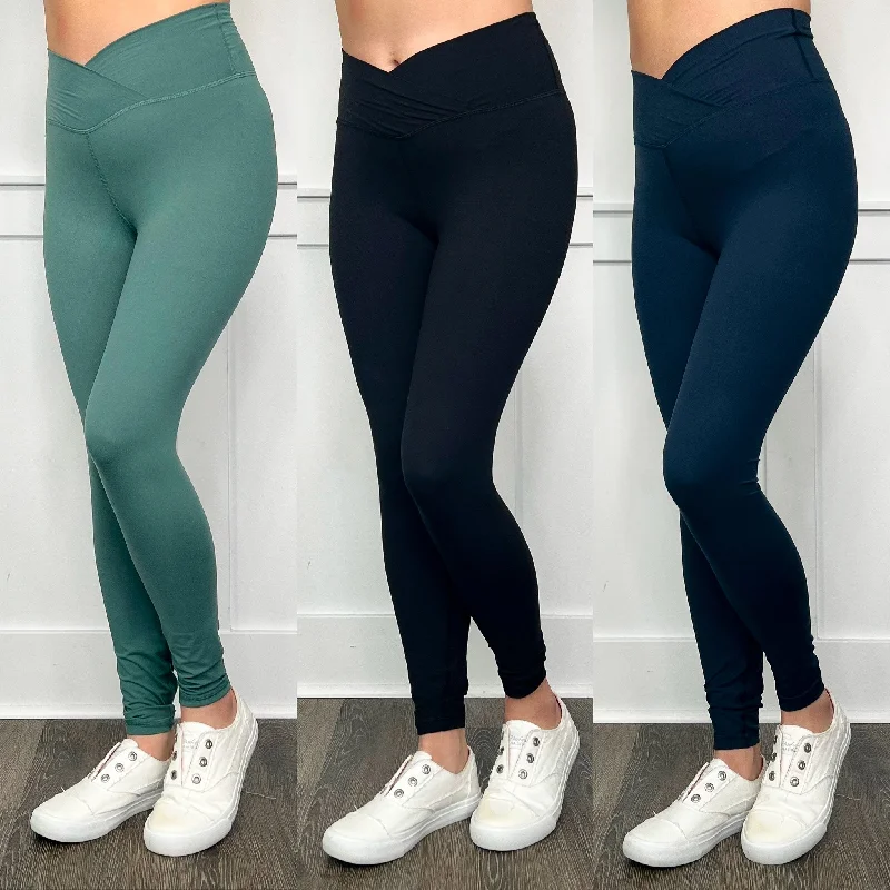 Lean on Me High Rise Avery Mae Leggings - 3 colors! Trendy High-Waist Tummy Control Leggings Lean on Me High Rise Avery Mae Leggings - 3 colors! Trendy High-Waist Tummy Control Leggings