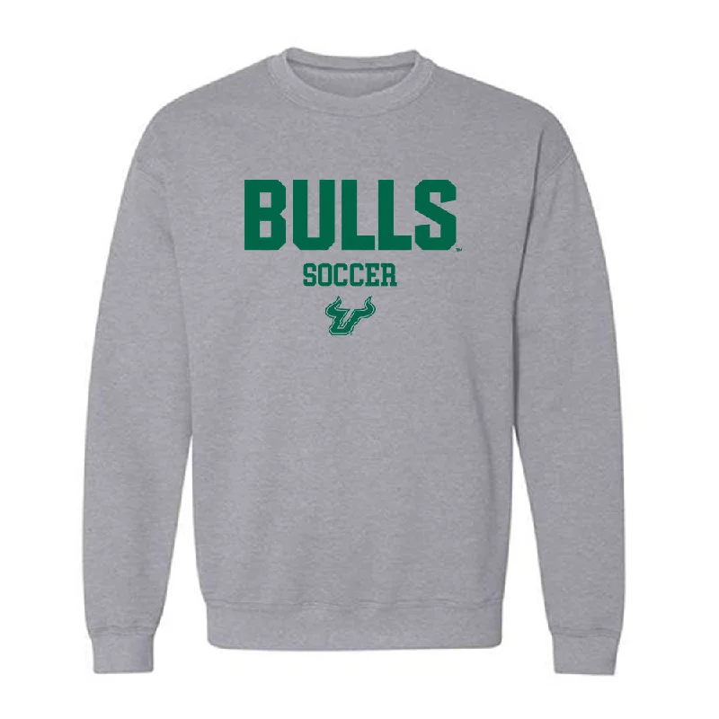 USF - NCAA Women's Soccer : Sydney Schwarz - Classic Shersey Crewneck Sweatshirt Hoodie with Distressed Vintage Worn USF - NCAA Women's Soccer : Sydney Schwarz - Classic Shersey Crewneck Sweatshirt Hoodie with Distressed Vintage Worn