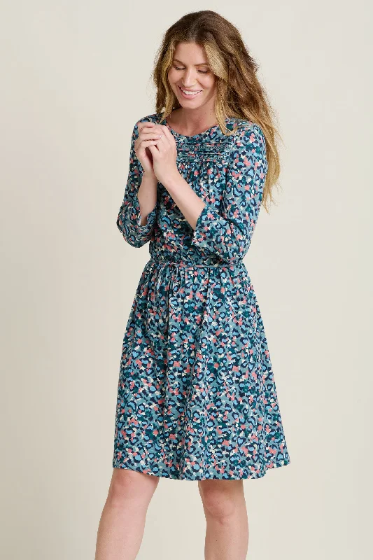 Brushed Leopard Dress Tunics Review highly