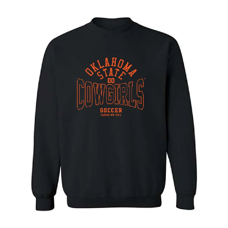 Oklahoma State - NCAA Women's Soccer : Caroline Dill - Classic Fashion Shersey Crewneck Sweatshirt Hoodie with Ribbed Neckline Snug Warm Oklahoma State - NCAA Women's Soccer : Caroline Dill - Classic Fashion Shersey Crewneck Sweatshirt Hoodie with Ribbed Neckline Snug Warm