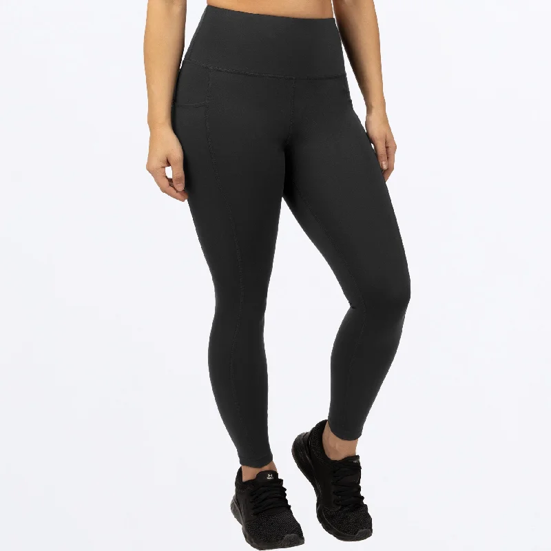 Women's Warrior II Pocket Legging Stylish Winter-Ready Leggings