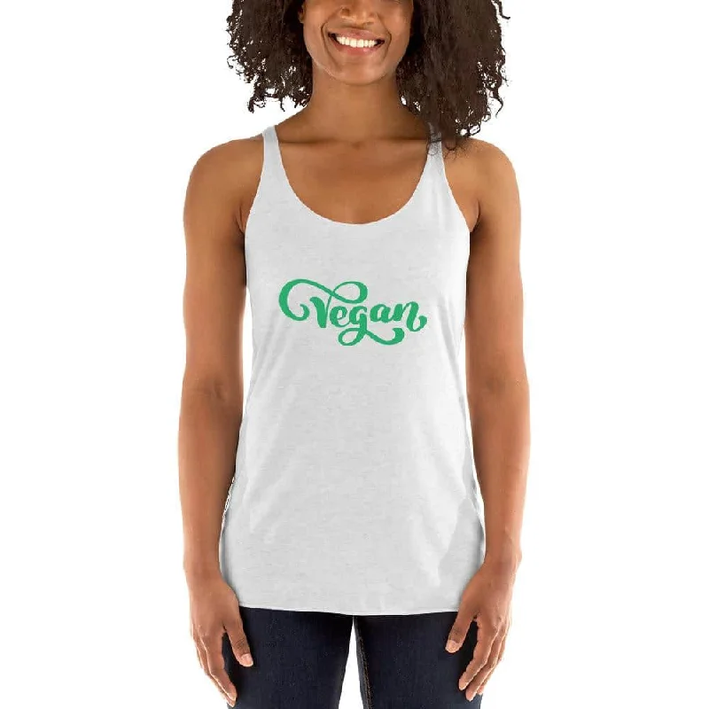 Vegan Tank Top peach tank top