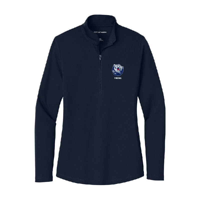Belmont - NCAA Women's Track & Field : Kaitlyn Thorne - Women's Lightweight Quarter Zip Jacket Nylon Jacket Polyester Jacket Spandex Jacket