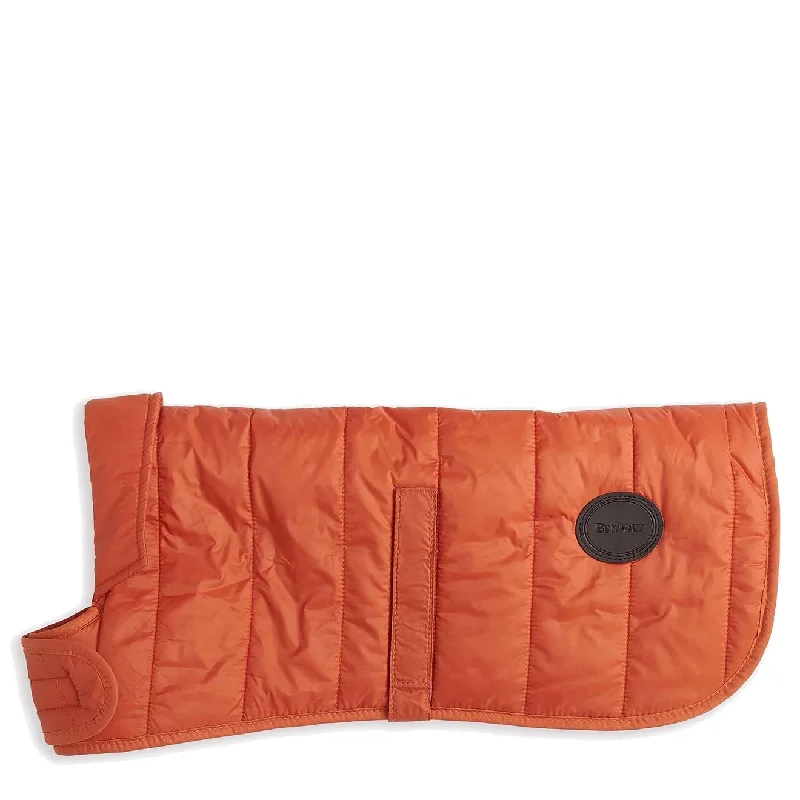 Barbour Baffle Quilted Dog Coat Ginger Kimono Robe Cloak