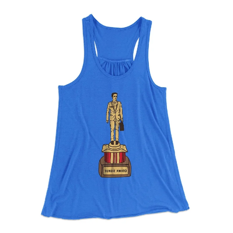 The Dundies Women's Flowey Tank Top cherry red tank
