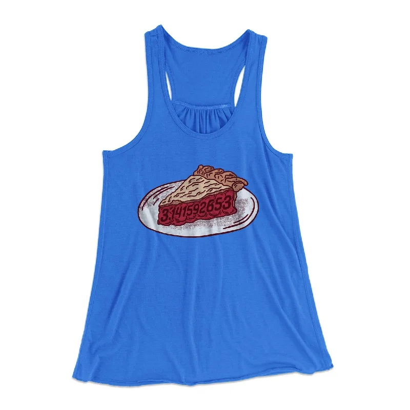 Slice of Pi Women's Flowey Tank Top solid color tank