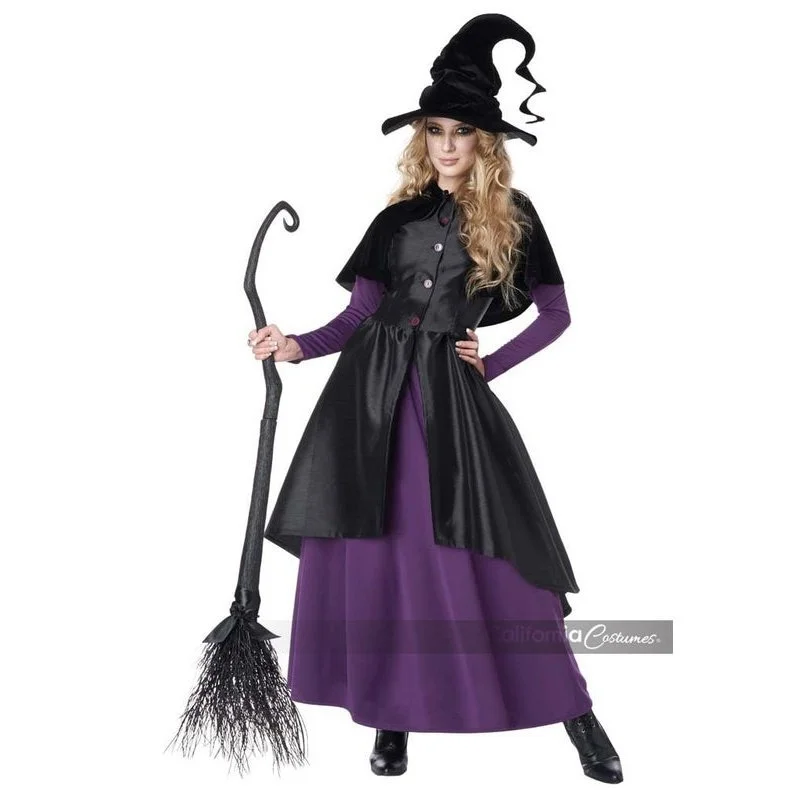 Witch’s Coven Coat Dress / Adult Shawl Collar Notch Collar Lapel Collar