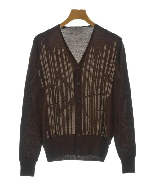 BOTTEGA VENETA Cardigans Striped Floral Plaid