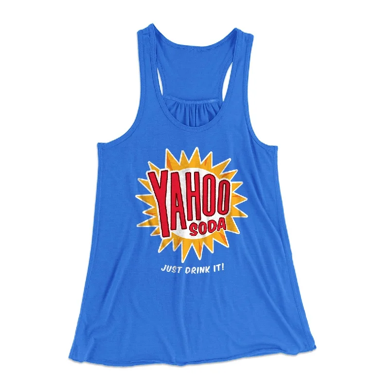 Yahoo Soda Women's Flowey Tank Top casual tank top