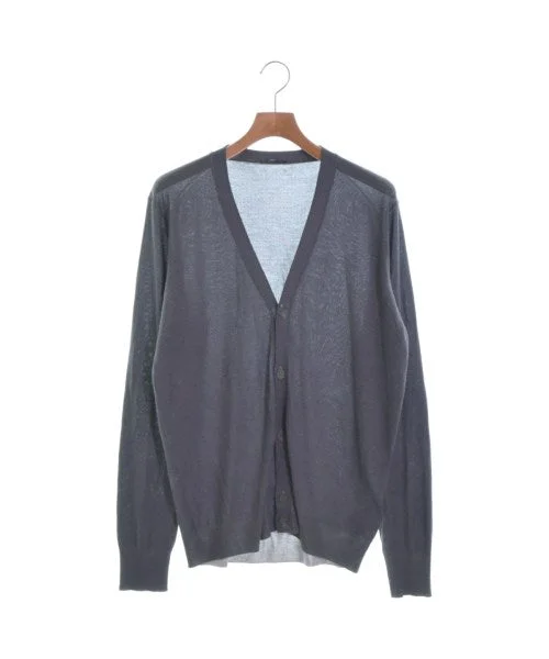 BOTTEGA VENETA Cardigans Denim Fabric Leather Fabric Suede Fabric