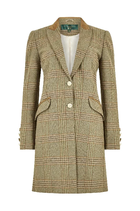 Kempton Coat - Leveret Quilted Jacket Anorak Windbreaker