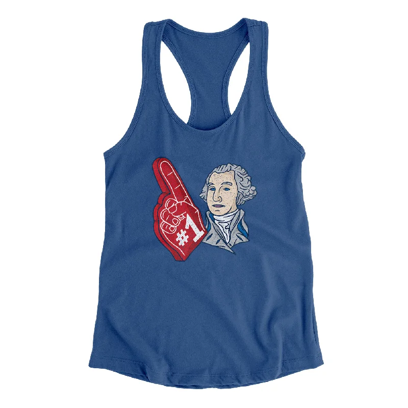 Washington #1 Women's Racerback Tank trendy tank top