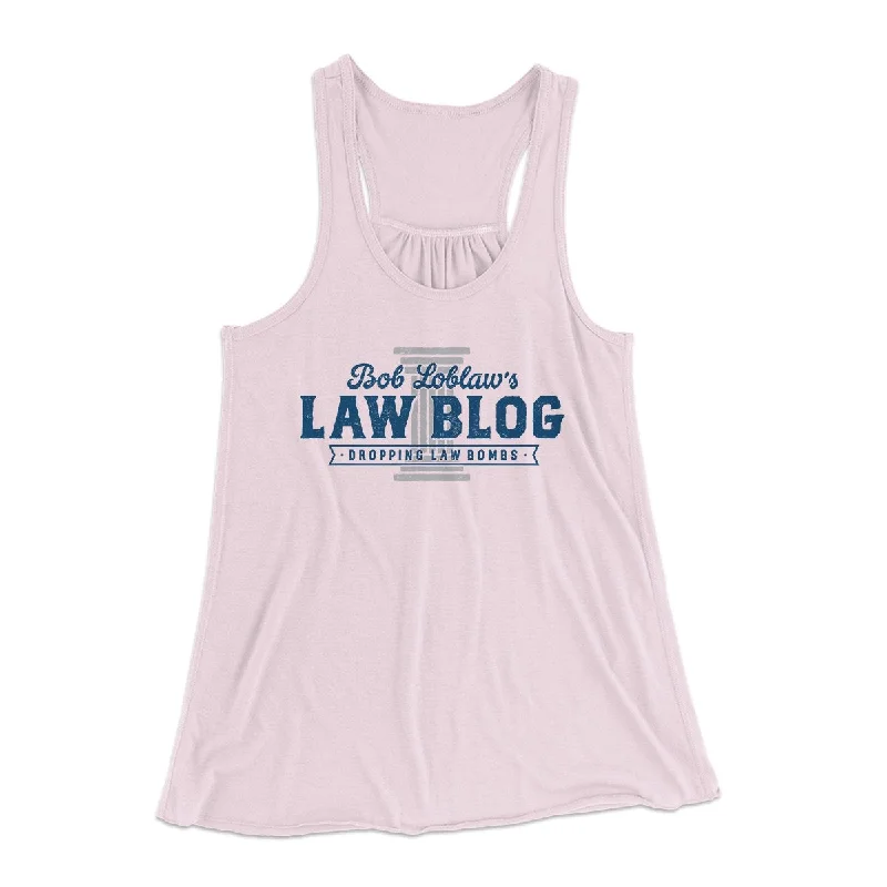 Bob Loblaw's Law Blog Women's Flowey Tank Top summer tank top