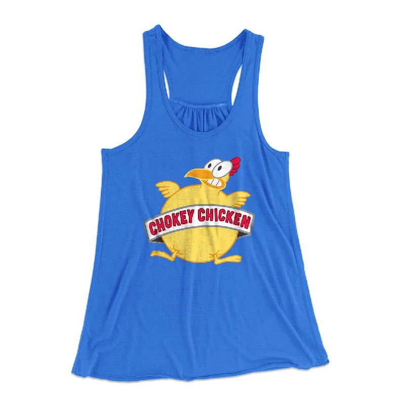 Chokey Chicken Women's Flowey Tank Top summer tank top