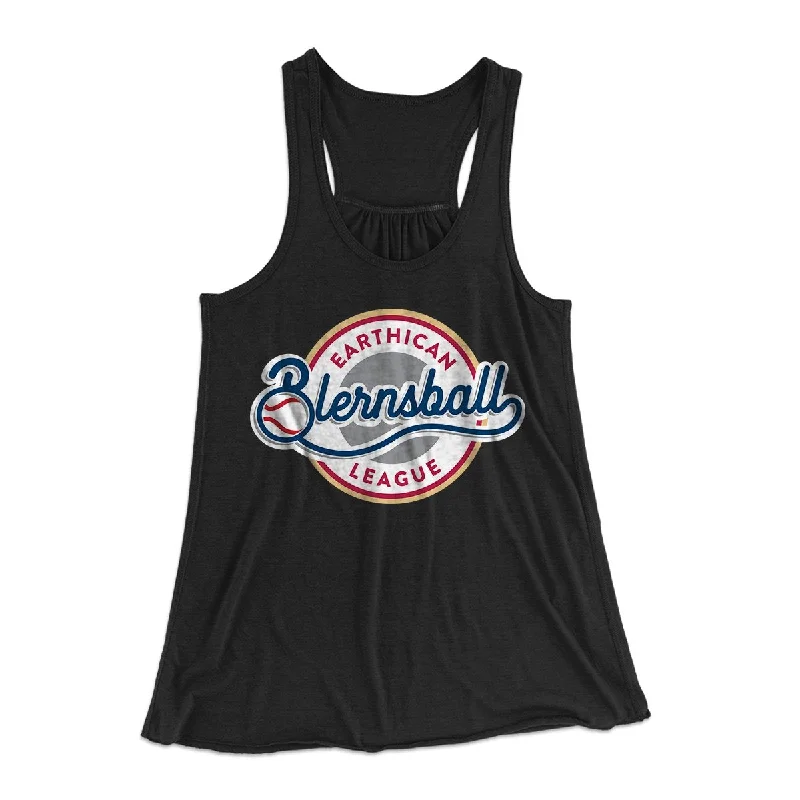 Earthican Blernsball League Women's Flowey Tank Top slim fit tank