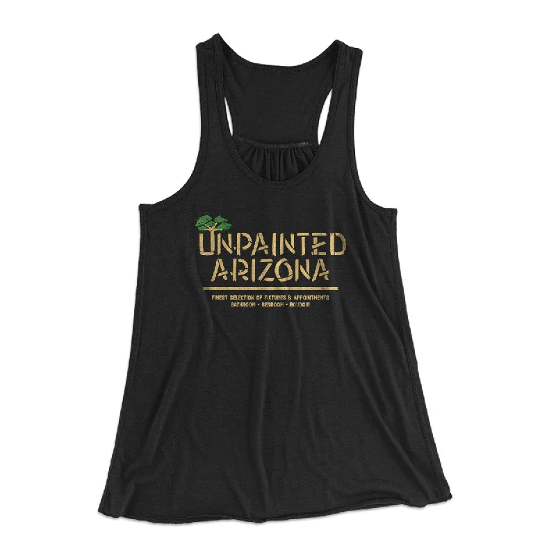 Unpainted Arizona Women's Flowey Racerback Tank Top flirty tank top