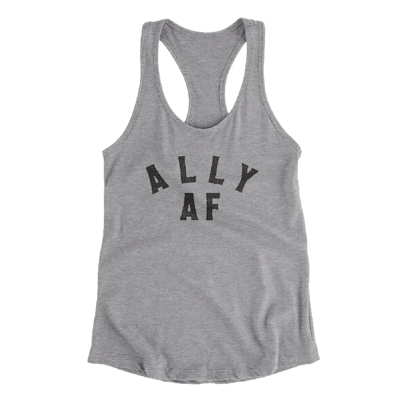 Ally Af Women's Racerback Tank chic tank top