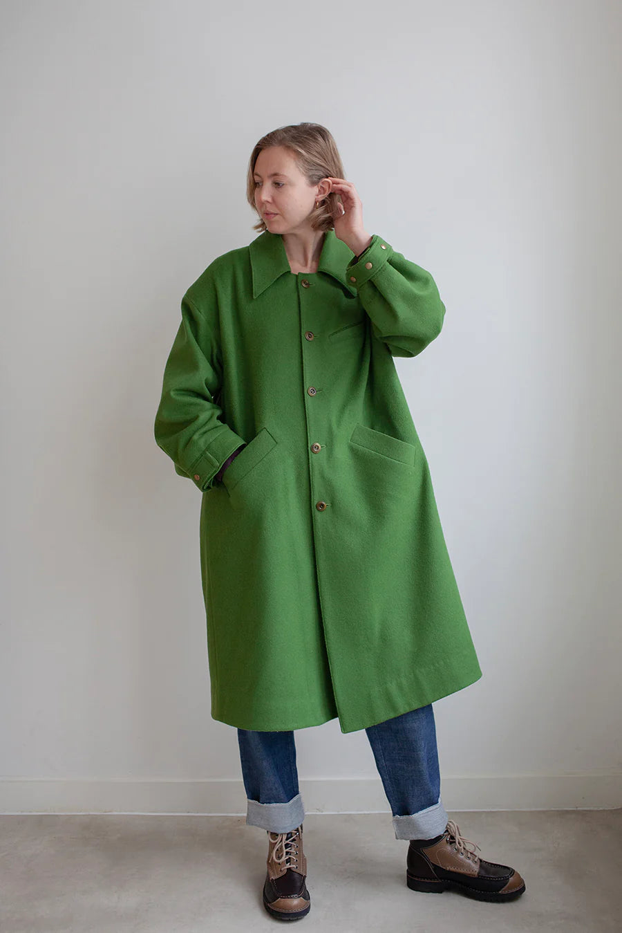 PDF Pattern - Darcy Coat | The Modern Sewing Co. Front Pockets Side Pockets Patch Pockets