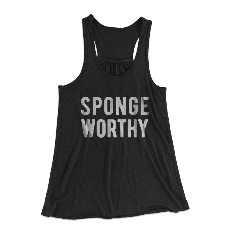 Sponge Worthy Women's Flowey Tank Top lace tank top