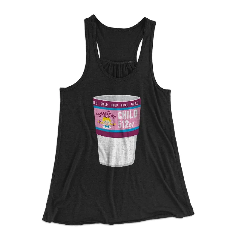 Sweetum's Child Size Soda Women's Flowey Tank Top essential tank top