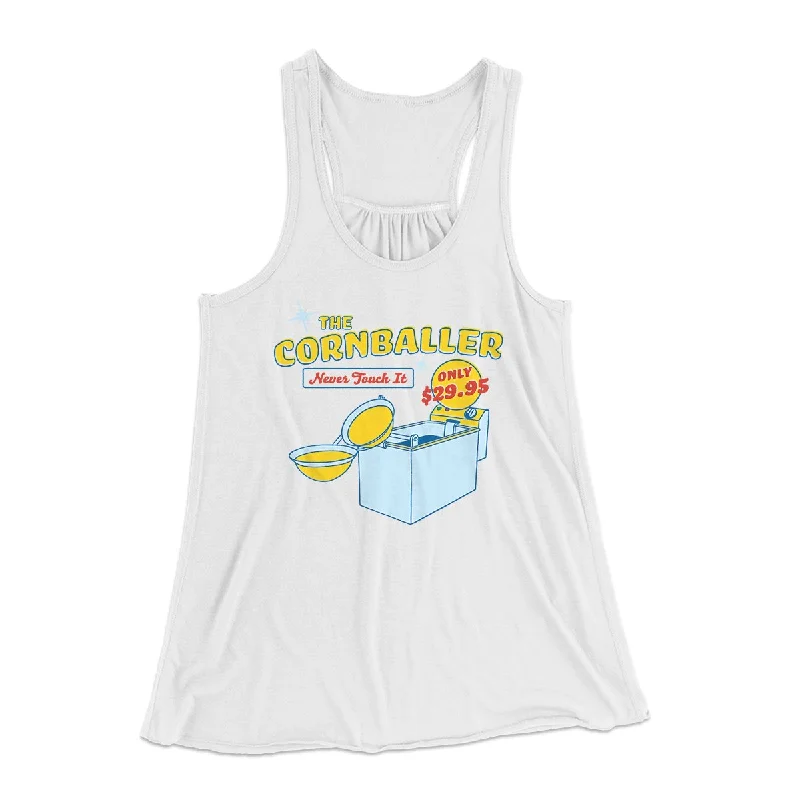 The Cornballer Women's Flowey Tank Top lightweight tank top