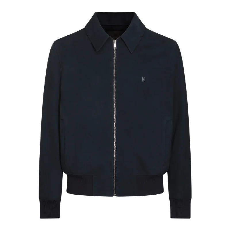 Givenchy Jackets Blue Satin Jacket Silk Jacket Chiffon Jacket