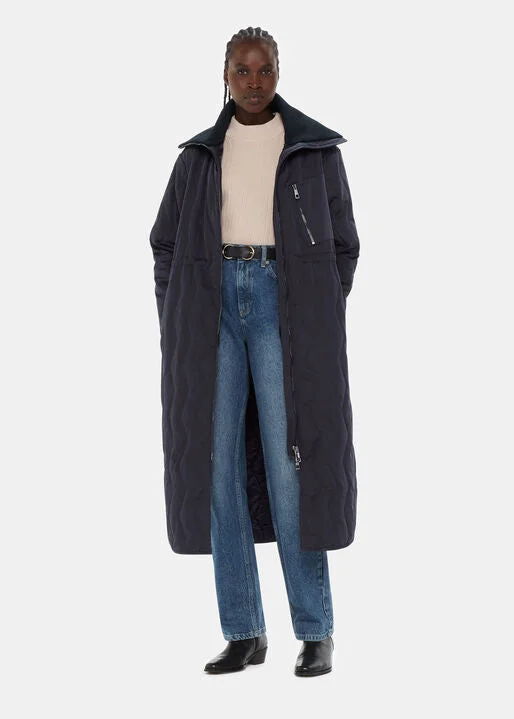 Niara Quilted Coat Quilted Jacket Anorak Windbreaker