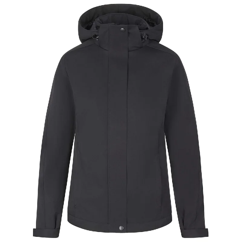 Landway Women's Black Eclipse Urban Insulated Jacket Print Jacket Jacquard Jacket Patchwork Jacket