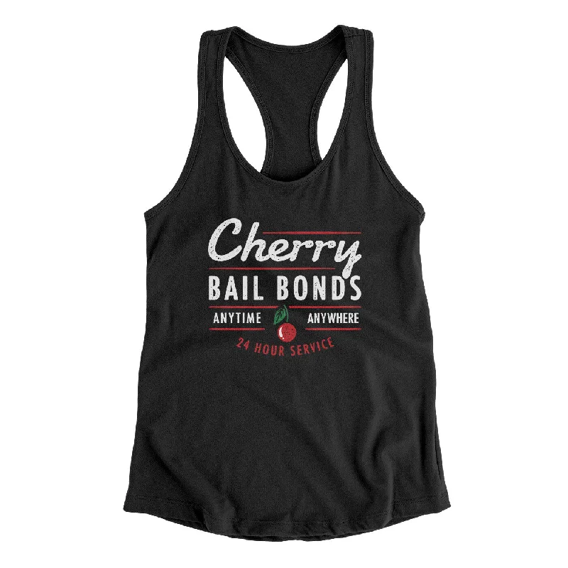 Cherry Bail Bonds Women's Racerback Tank athletic tank top