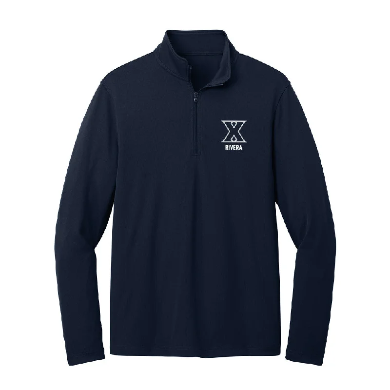 Xavier - NCAA Women's Track & Field : Madison Rivera - Lightweight Quarter Zip Jacket Anorak Shell Jacket Lightweight Jacket