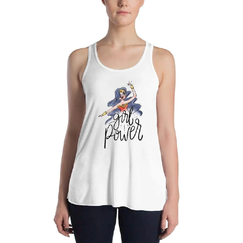 Superhero Tank Top beige tank top