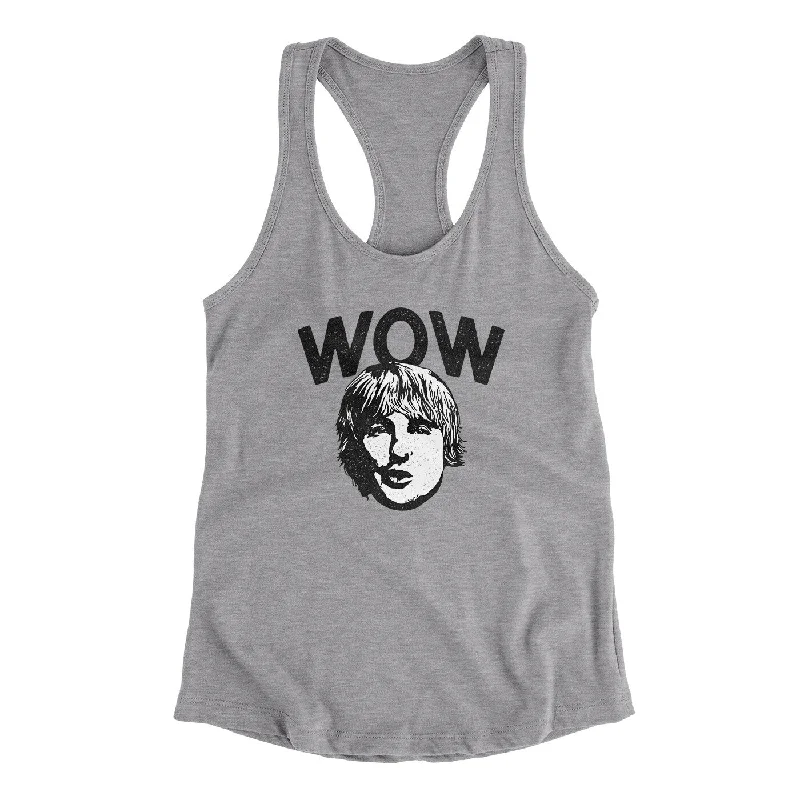 Wow Women's Racerback Tank gym tank top