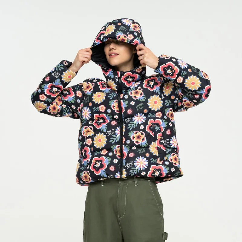 Santa Cruz Womens Jacket Free Spirit Repeat Quilted Jkt - All Over Print Denim Jacket Leather Jacket Suede Jacket Santa Cruz Womens Jacket Free Spirit Repeat Quilted Jkt - All Over Print Denim Jacket Leather Jacket Suede Jacket