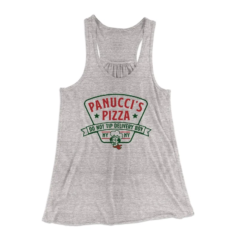 Panucci's Pizza Women's Flowey Tank Top flowy tank top