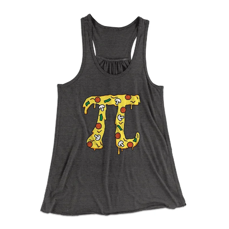 Pizza Pi Women's Flowey Tank Top ribbed tank top