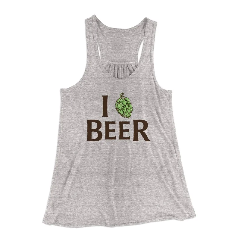 I Hop Craft Beer Women's Flowey Tank Top yoga tank top